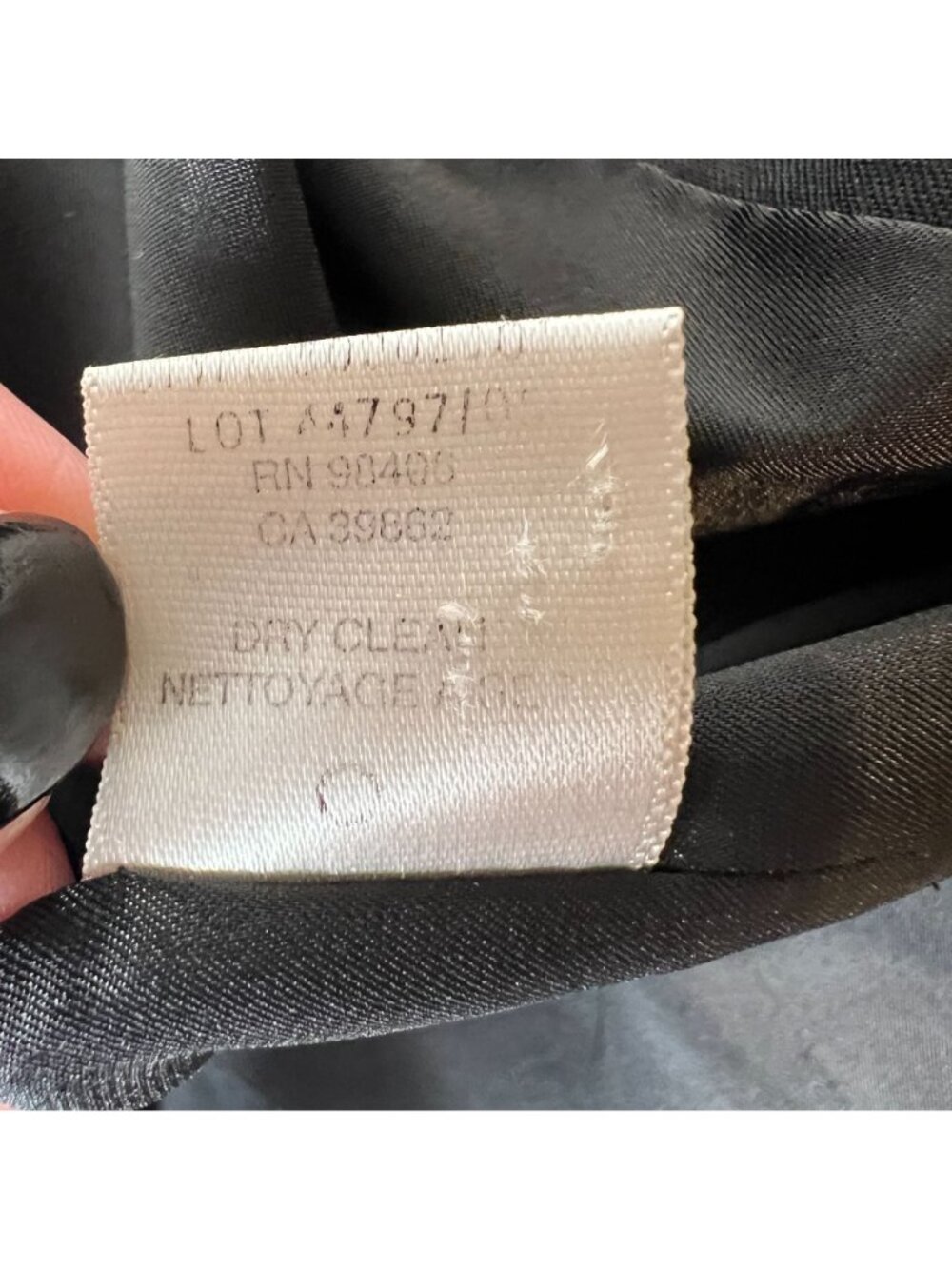 Theory Wool Stretch Blazer Single Button Black Fitted Structured Jacket Size 6 - Picture 11 of 12